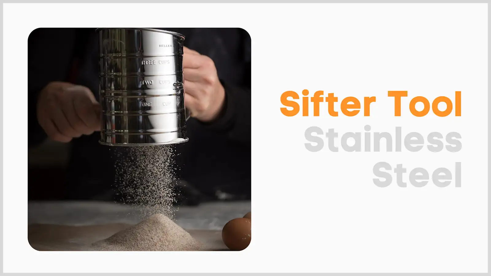 image of Sifter Tool Stainless Steel
