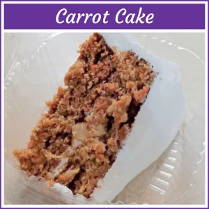 Carrot Cake Slice
