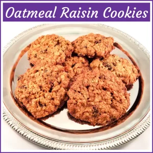 Oatmeal Raisin Cookies