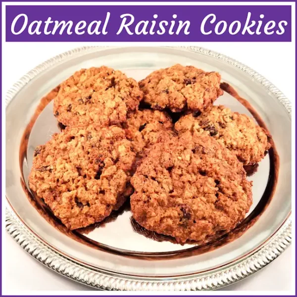 Oatmeal Raisin Cookies