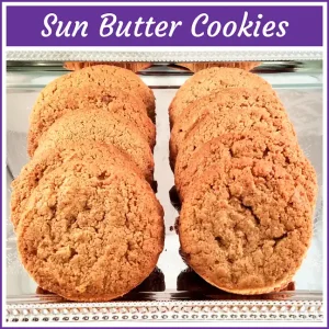 Sun Butter Cookies