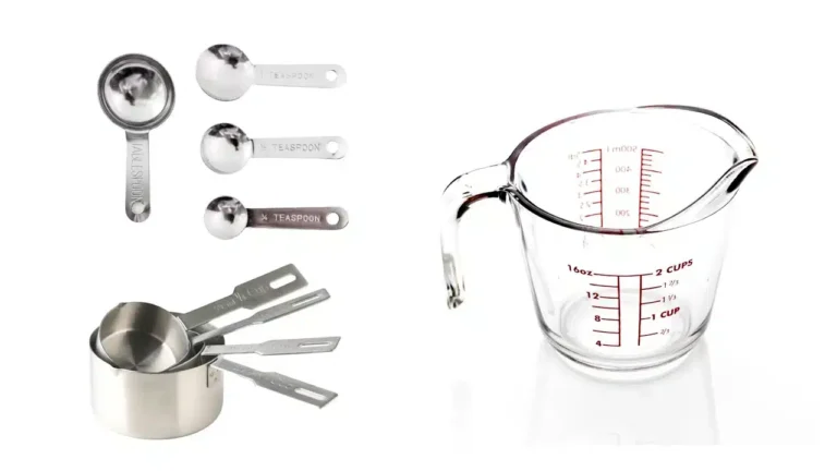 image of measuring cups and spoon uses